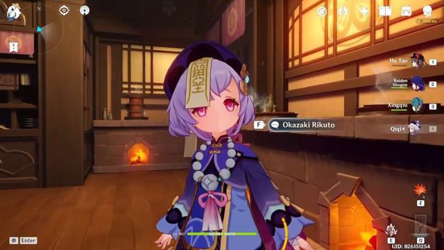 How to pass through Uyuu Restaurant cashier table - Genshin Impact смотреть онлайн