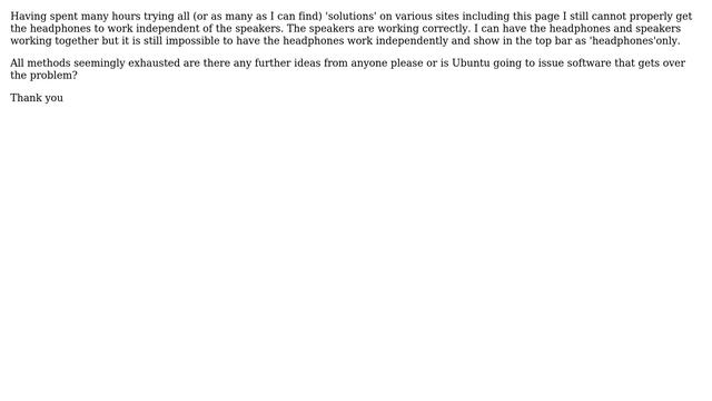 Ubuntu: Asus X540S / Ubuntu 10.16 Headphones not working смотреть онлайн