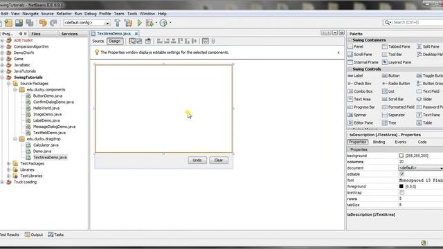 Bài 13 Java Swing: TextArea 2 смотреть онлайн