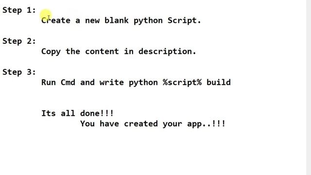 How to download + Build python apps using Cx_Freeze + Error Solution. смотреть онлайн