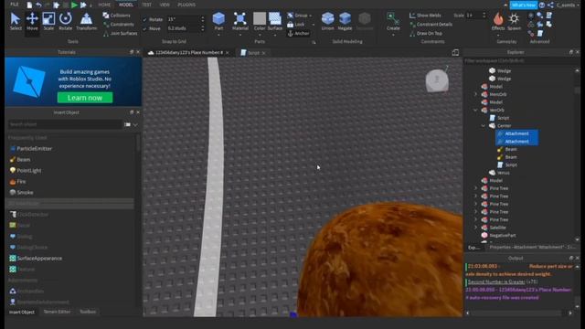 Roblox Studio Speed Build| Solar System смотреть онлайн
