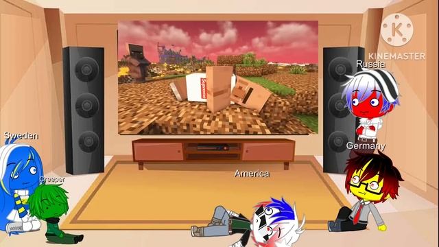 Countryhuman react to 1,000,000 Villagers simulate civilization ( gacha club ) смотреть онлайн