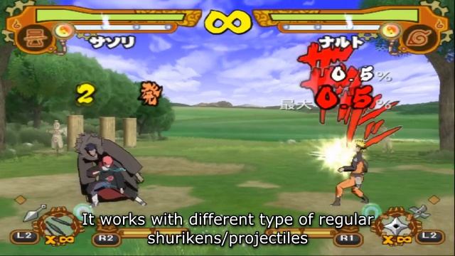 Wall shuriken SECRET TECH - Naruto Ultimate Ninja series смотреть онлайн