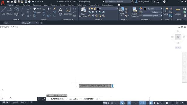 Como Aumentar ou Diminuir o seu cursor do AutoCAD! смотреть онлайн