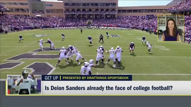? DEFINING 4 GAMES! ? Is Deion Sanders THE FACE of College Football?! | Get Up смотреть онлайн