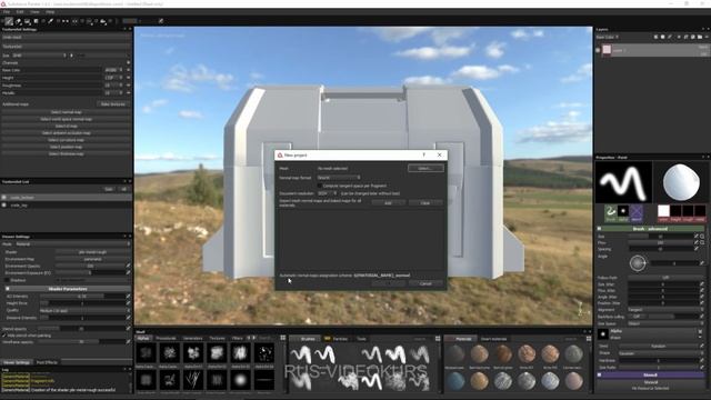 Substance Painter для новичков - полный курс: 02 - Импорт мешей