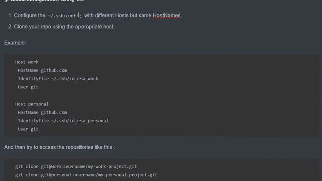 Using different Git Private Keys on the same Machine смотреть онлайн
