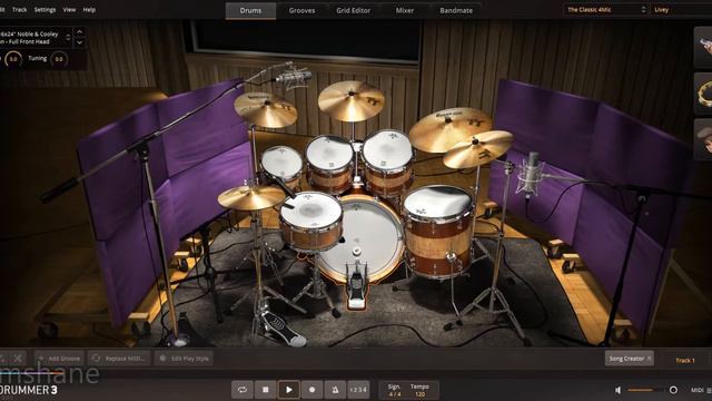 Toontrack EZDrummer 3 With The Classic 4Mic EZX All Presets Demo