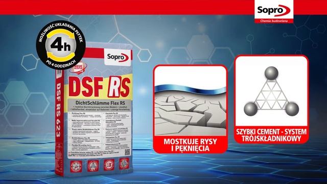 Sopro DSF® RS 623 - Błyskawiczna zaprawa uszczelniająca смотреть онлайн