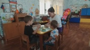 Занятие в ясельной группе. Знакомство с солёным тестом