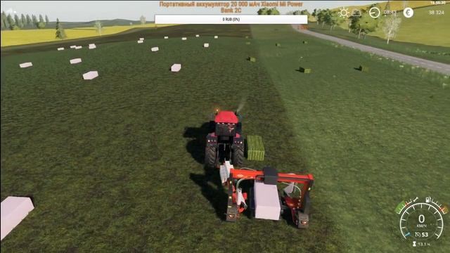 Farming Simulator 19 Упаковка тюков силоса под музыку смотреть онлайн