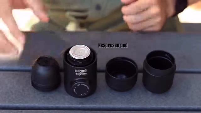 Портативная капсульная эспрессо кофеварка Minipresso NS | Wacaco смотреть онлайн