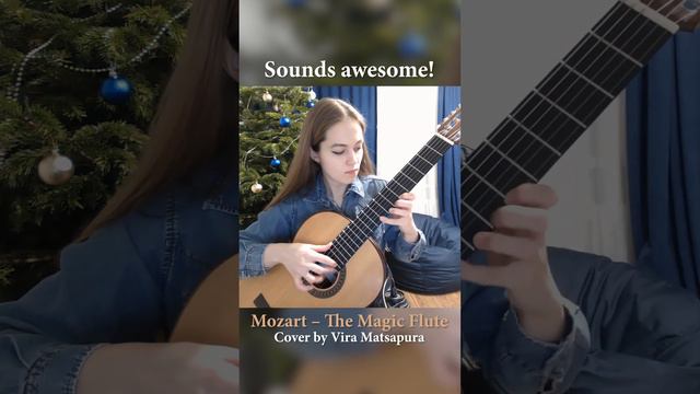 Mozart on Guitar sounds amazing! 😍 Cover by Vira Matsapura смотреть онлайн