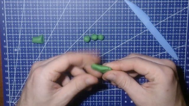 горох из пластилина (peas from clay) 从粘土豌豆 смотреть онлайн