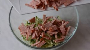 Салат с корейской морковью