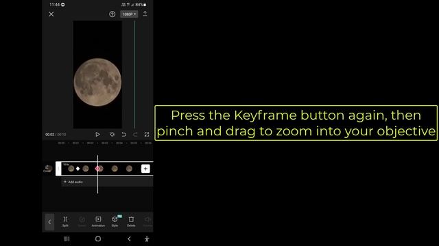 How to create a Zoom-In and Zoom-Out effect in CapCut App (2022) смотреть онлайн