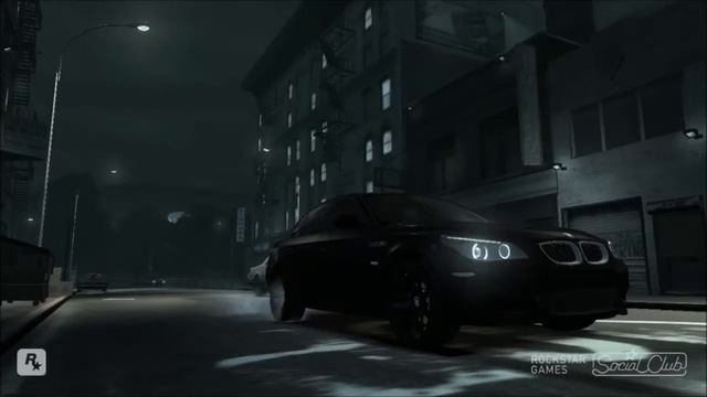 BLACK BMW M5 E60| GTA 4 смотреть онлайн