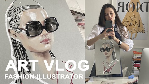 ДНЕВНИК FASHION ИЛЛЮСТРАТОРА / АПРЕЛЬ 2022 #fashionillustration #fashion #fashiondesign