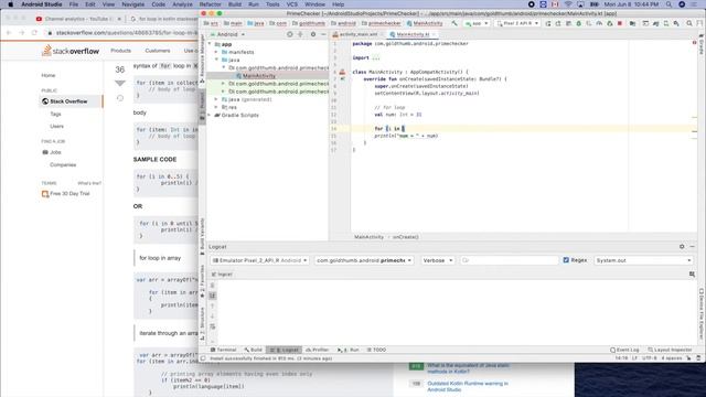 Android Kotlin | Prime number checker смотреть онлайн