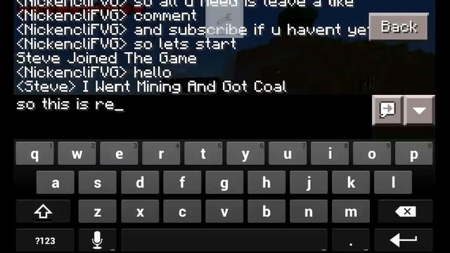 Minecraft PE | NPC Steve Script Mod смотреть онлайн