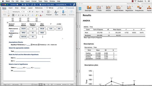 How to do a One-Way ANOVA in JASP with Excel dataset – QBA Business Statistics смотреть онлайн