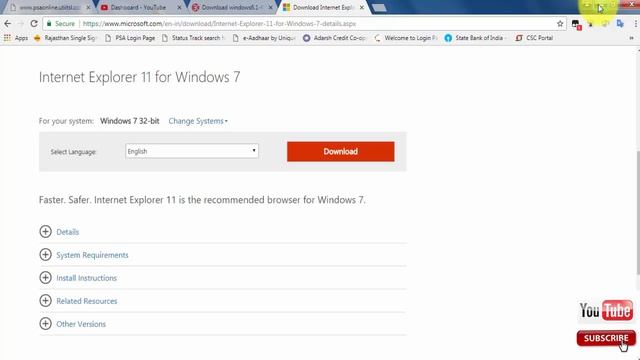 Internet Explorer 11 download and install new hindi इन्टरनेट एक्स्प्लोर डाउनलोड और इनस्टॉल केसे कर смотреть онлайн