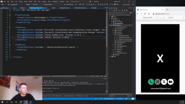 Как сделать чат рулетку за день? .Net + JS + twilio + docker. смотреть онлайн