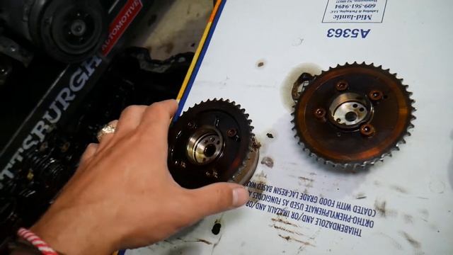 SYMPTOMS OF BAD VVT CAMSHAFT GEAR, CVVT CAMSHAFT SPROCKET смотреть онлайн