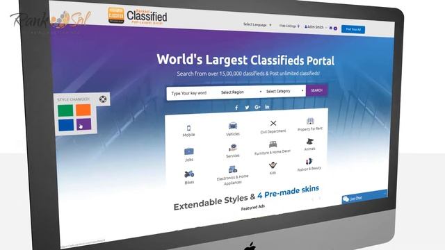 NImble Classified Ads Script - OLX Clone - PHP laravel geo classified advertisement cms смотреть онлайн