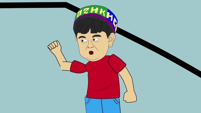 ХАСБИК ПРОТИВ АБДУРОЗИКА (МУЛЬТ БОЙ ПАРОДИЯ)