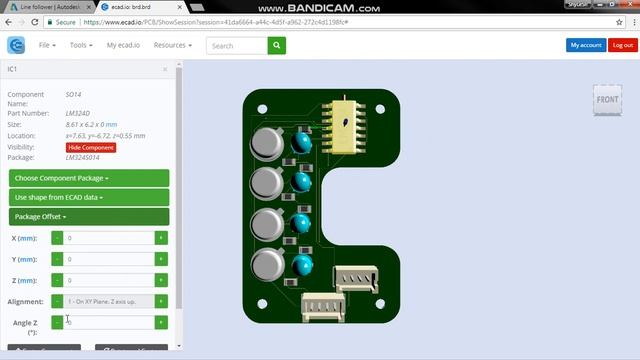 Easy steps to make a 3D model of a PCB using EAGLE and AutoDesk tools смотреть онлайн