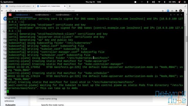 Kubernetes Cluster Installation - MANUALLY - CKA Exam Objective смотреть онлайн