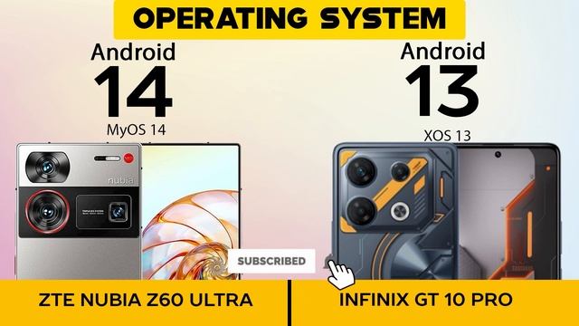 ZTE Nubia Z60 Ultra VS Infinix GT 10 Pro - Full Comparison ⚡Which One Is Best
