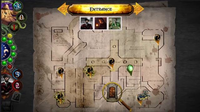 Elder Sign Omens Emulated Board Game App Solo Playthrough Hastur смотреть онлайн