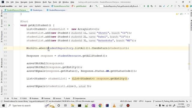Part-25 Testing Quarkus application with JUnit 5 and Mockito in Hindi | JUnit 5 and Mockito | Part смотреть онлайн