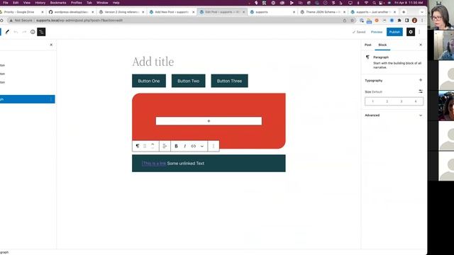Block Theme Discussions Social Learning Space: theme.json Supports смотреть онлайн