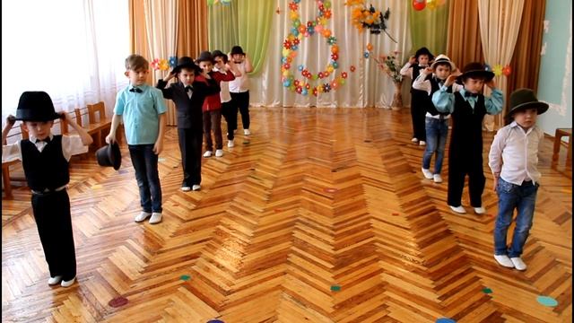 Танец джентльменов. ДОУ №8 