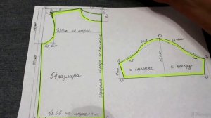 Выкройка мужской футболки. Пошаговое построение выкройки