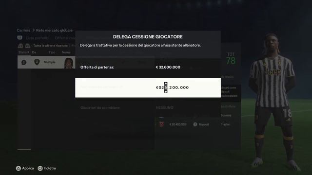 MOISE KEAN ZITTISCE CHI LO CRITICA - OFFERTA DA 30 MILIONI (CARRIERA ALLENATORE JUVENTUS) FC 24 PS5 смотреть онлайн