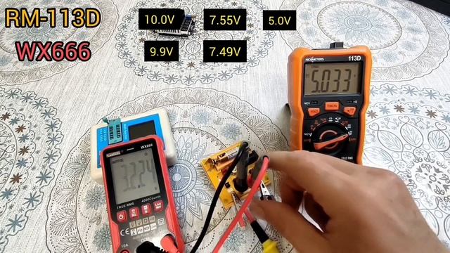 Мультиметр WX666 QHTITEC смотреть онлайн