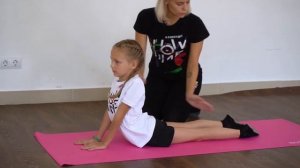 Упражнения на растяжку для детей - часть № 1