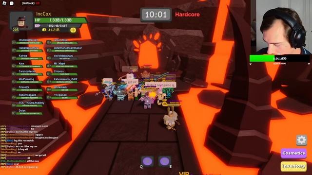 Roblox - Dungeon Quest (GRIND FOR EIR)(GIVEAWAY) смотреть онлайн