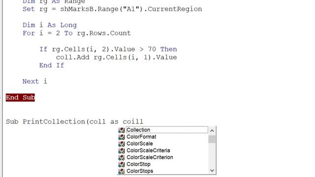 Excel VBA Collections: How to Read between Collections and Worksheets (3/5) смотреть онлайн