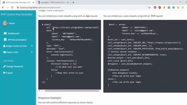 Licence Key Generator PHP Script - SDS смотреть онлайн