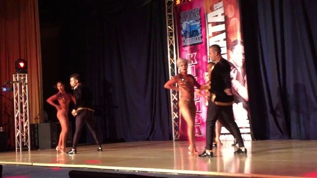 Zafire Dance Company performing at DC Bachata Congress 2015 смотреть онлайн