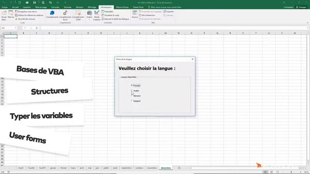 Tuto VBA pour Excel 2016 - Les fondamentaux | Elephorm смотреть онлайн