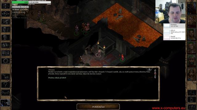 Baldur's Gate 2 - E05 - Umařina Vrchovina, Stínový Drak Thaxll'ssillyia, Valygar (Prušák, 4K, česky