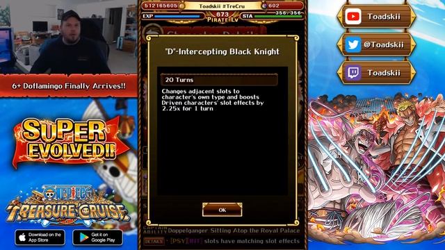 6+ DOFLAMINGO FINALLY ON GLOBAL!! (ONE PIECE Treasure Cruise) смотреть онлайн