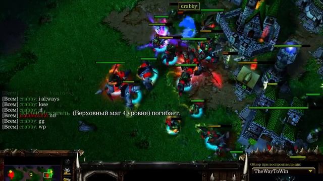 Обзор игр Grubby Warcraft III 23.12