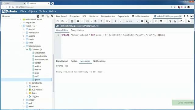Loading Point Data from CSV file into PostgreSQL using PostGIS смотреть онлайн